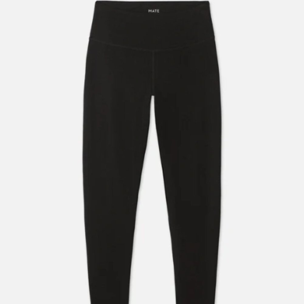 MATE the Label Organic Cotton Midi Leggings EUC